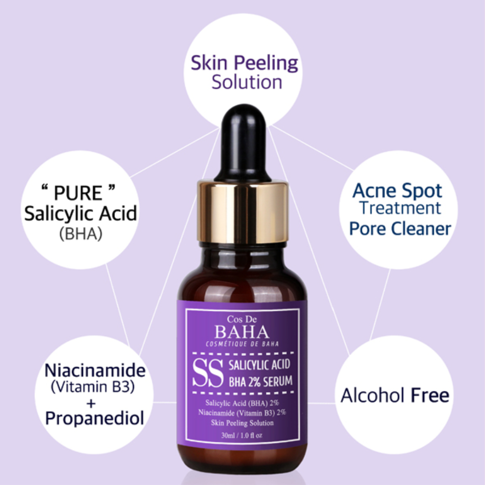 COS DE BAHA Salicylic Acid 2% Serum 30ml (SS)