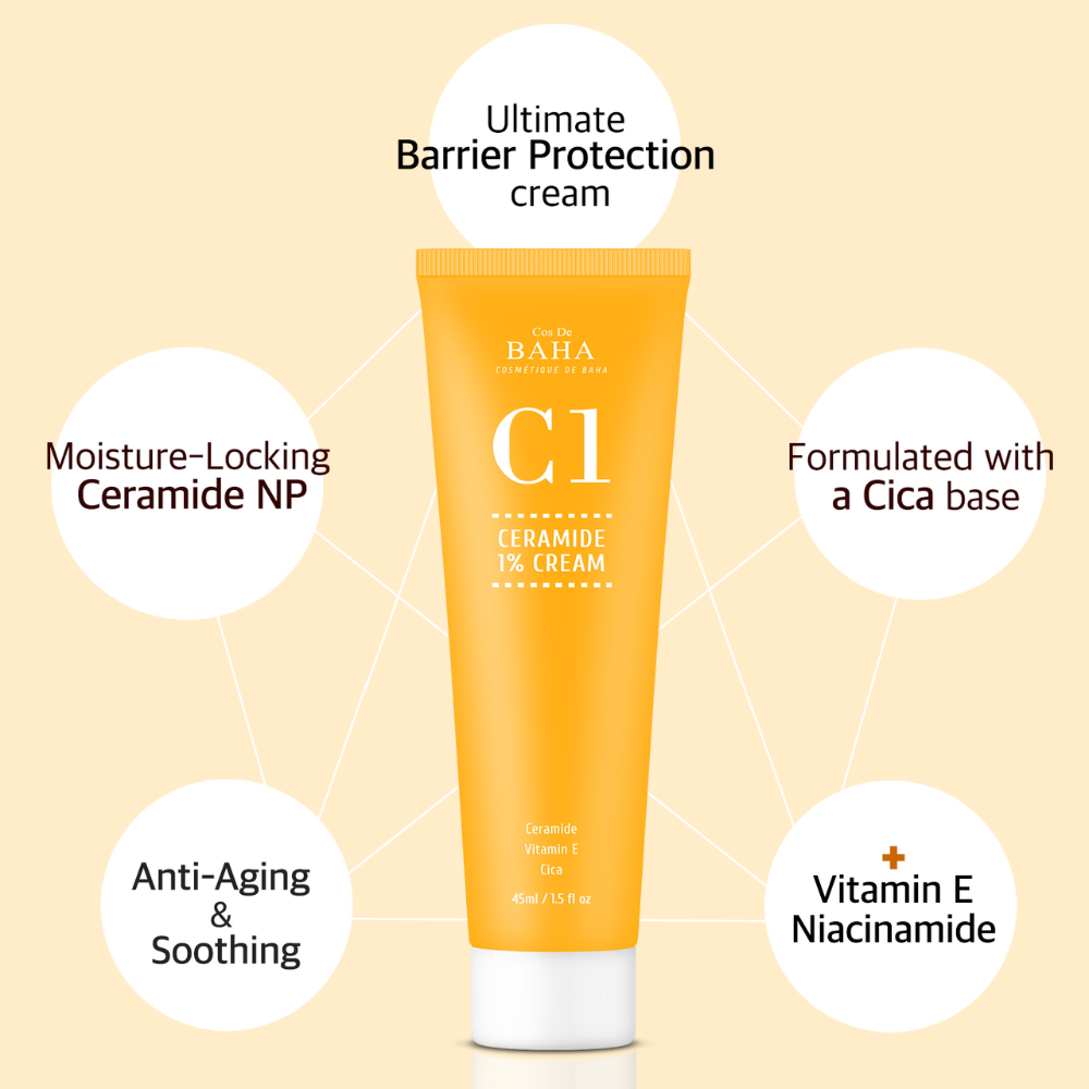 COS DE BAHA Ceramide Gel Cream (C1) 45ml
