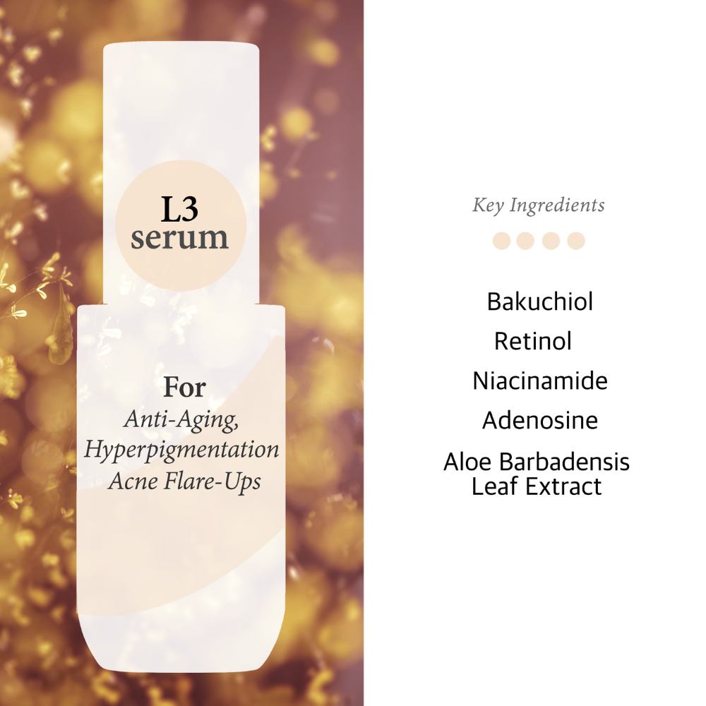 COS DE BAHA L3 Bakuchiol & Retinol Serum (L3) 30ml