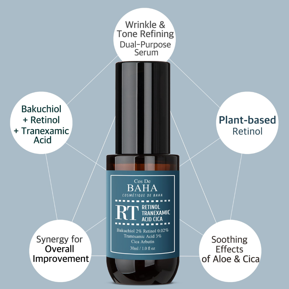 COS DE BAHA Retinol Tranexamic Serum (RT) 30ml