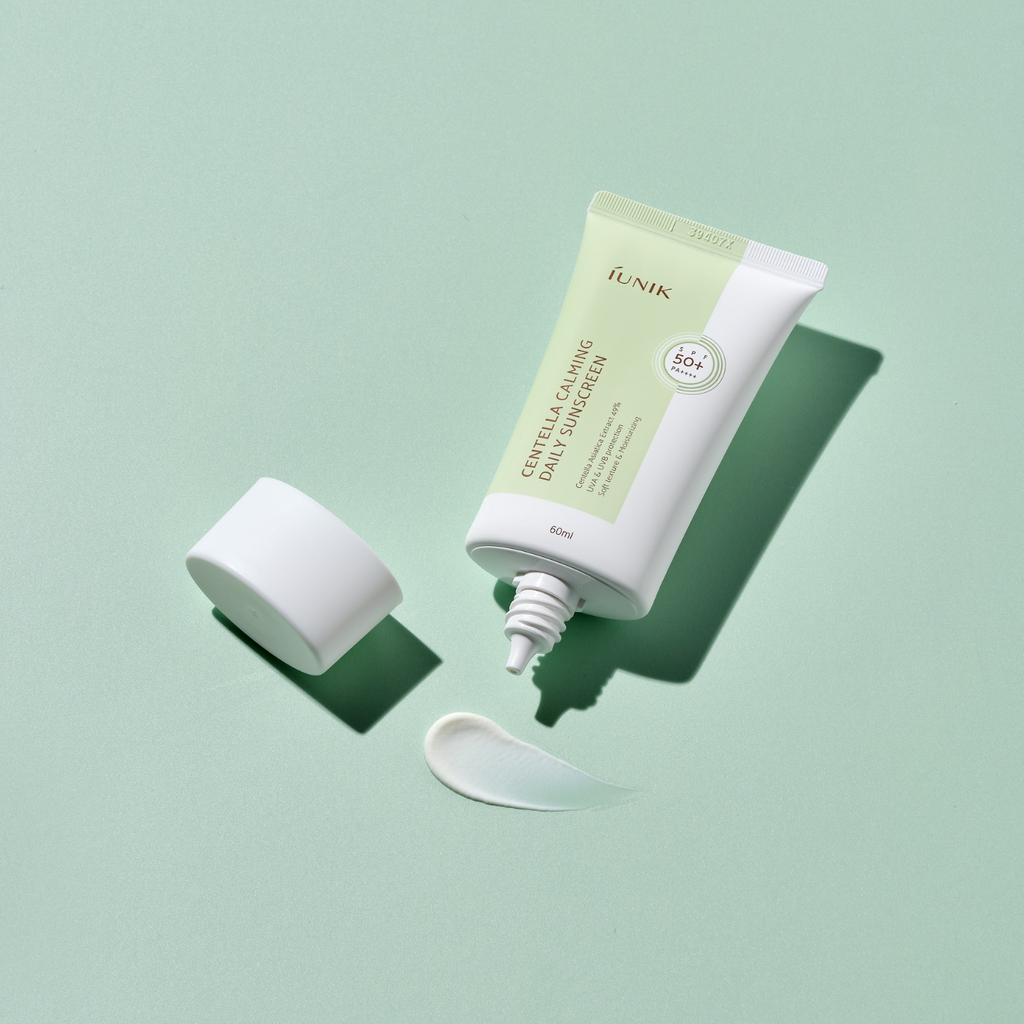 IUNIK Centella Calming Daily Sunscreen 60ml and 15ml