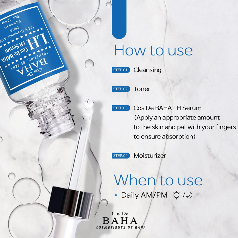 COS DE BAHA LH Facial Serum 30ml (LH)