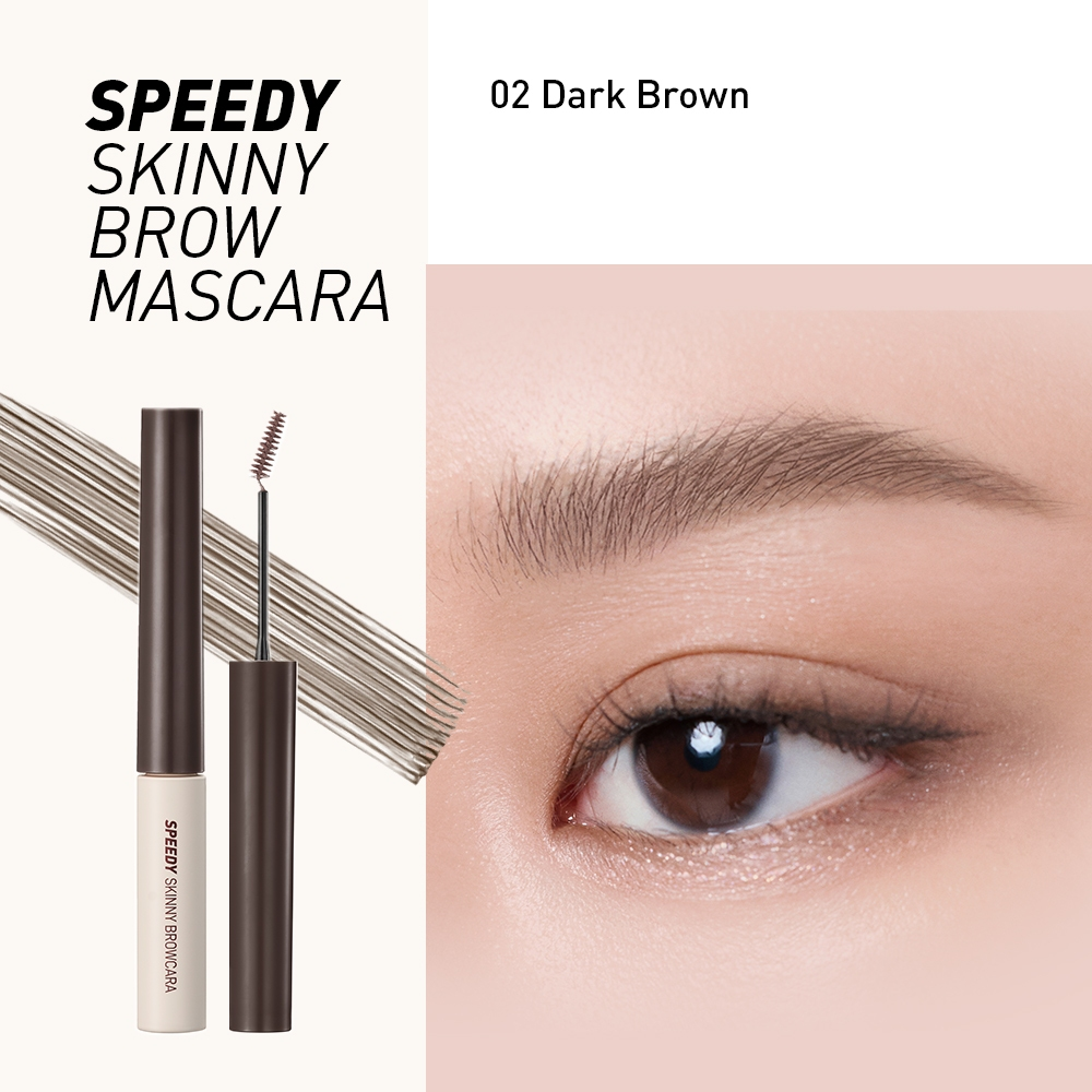 PERIPERA Speedy Skinny Brow Mascara 3g