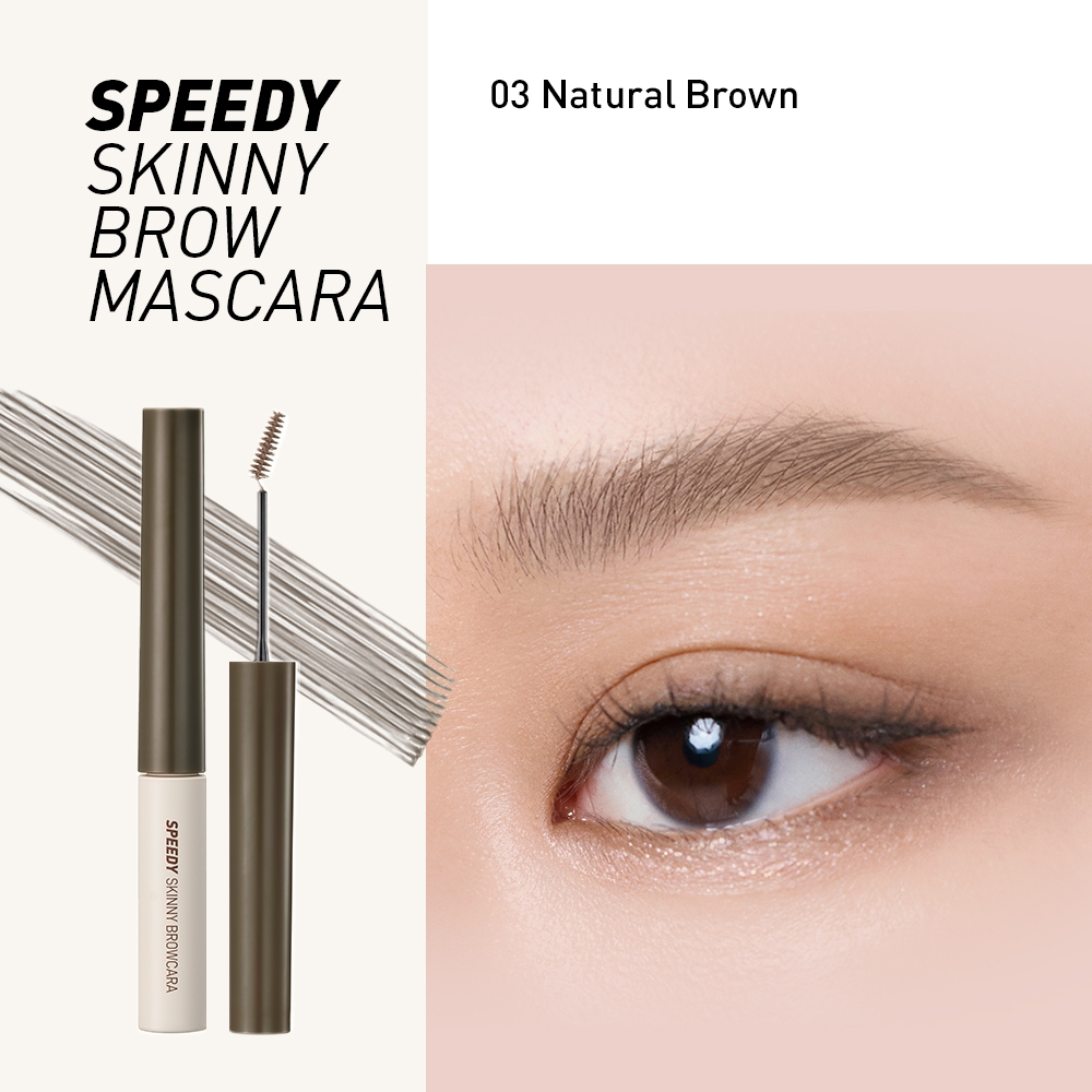 PERIPERA Speedy Skinny Brow Mascara 3g