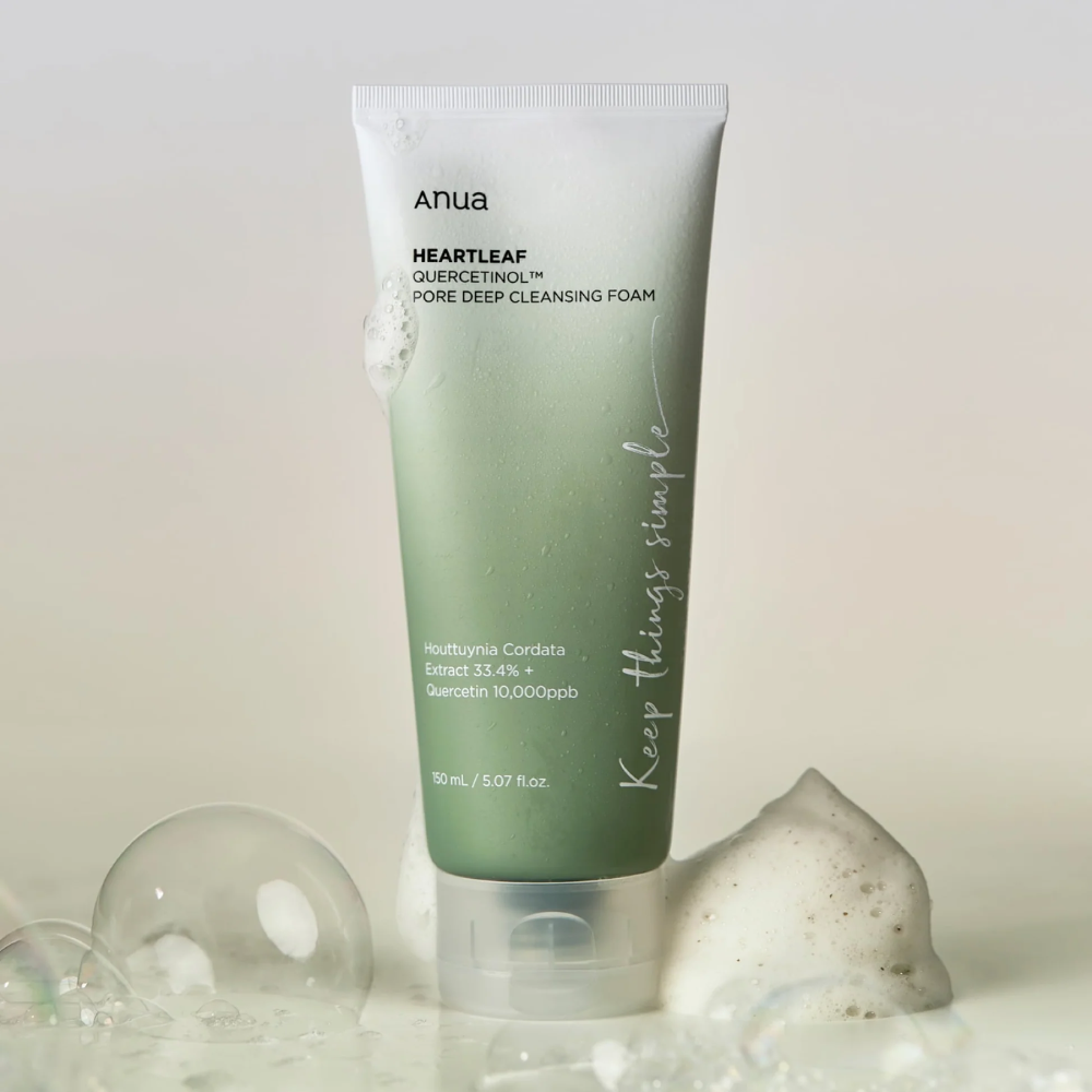 ANUA Heartleaf Quercetinol Pore Deep Cleansing Foam 150ml