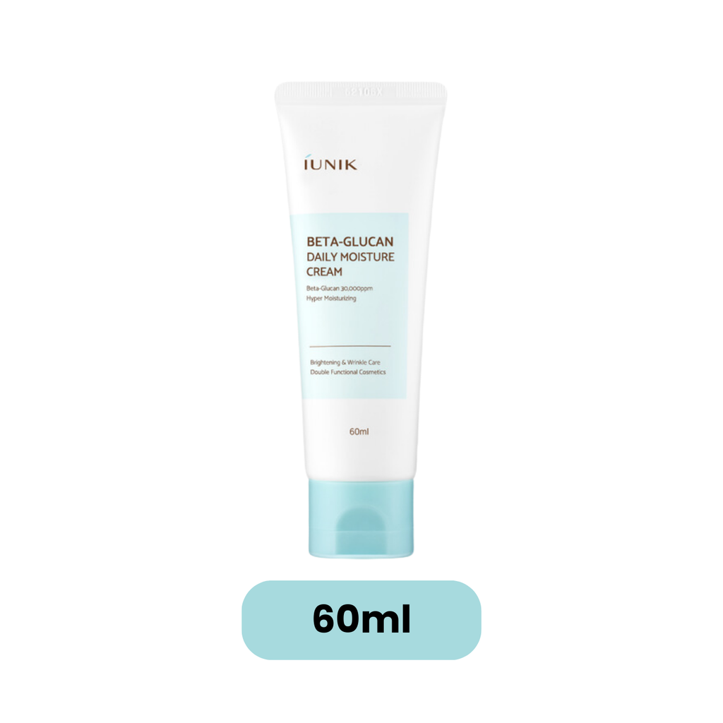 IUNIK Beta Glucan Daily Moisture Cream 60ml and 15ml