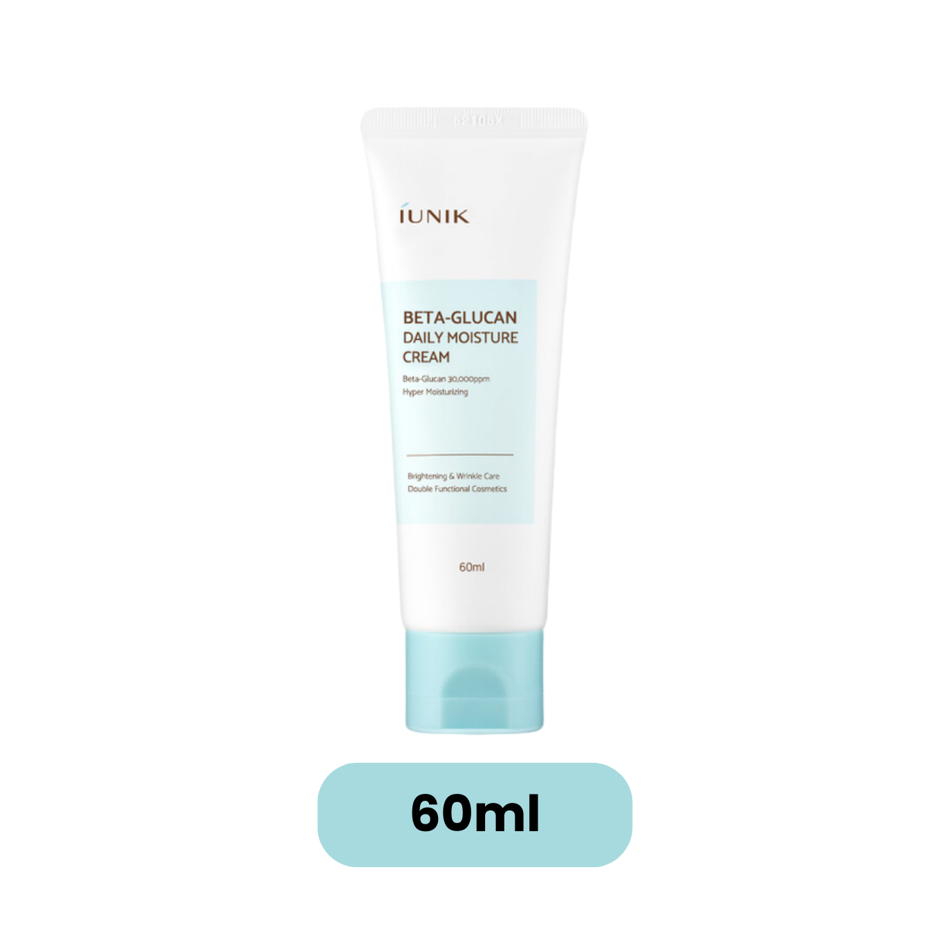 IUNIK Beta Glucan Daily Moisture Cream 60mL / 15ml