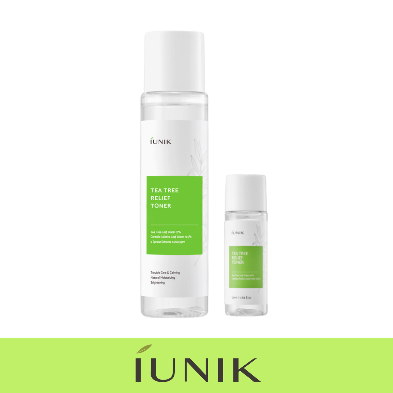 IUNIK Tea Tree Relief Toner 200mL