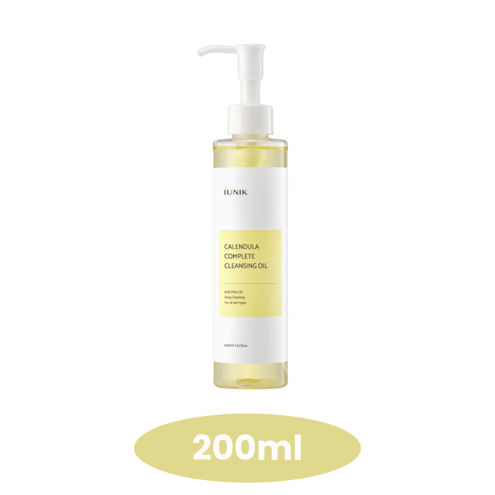 IUNIK Calendula Complete Cleansing Oil 200ml and 25ml