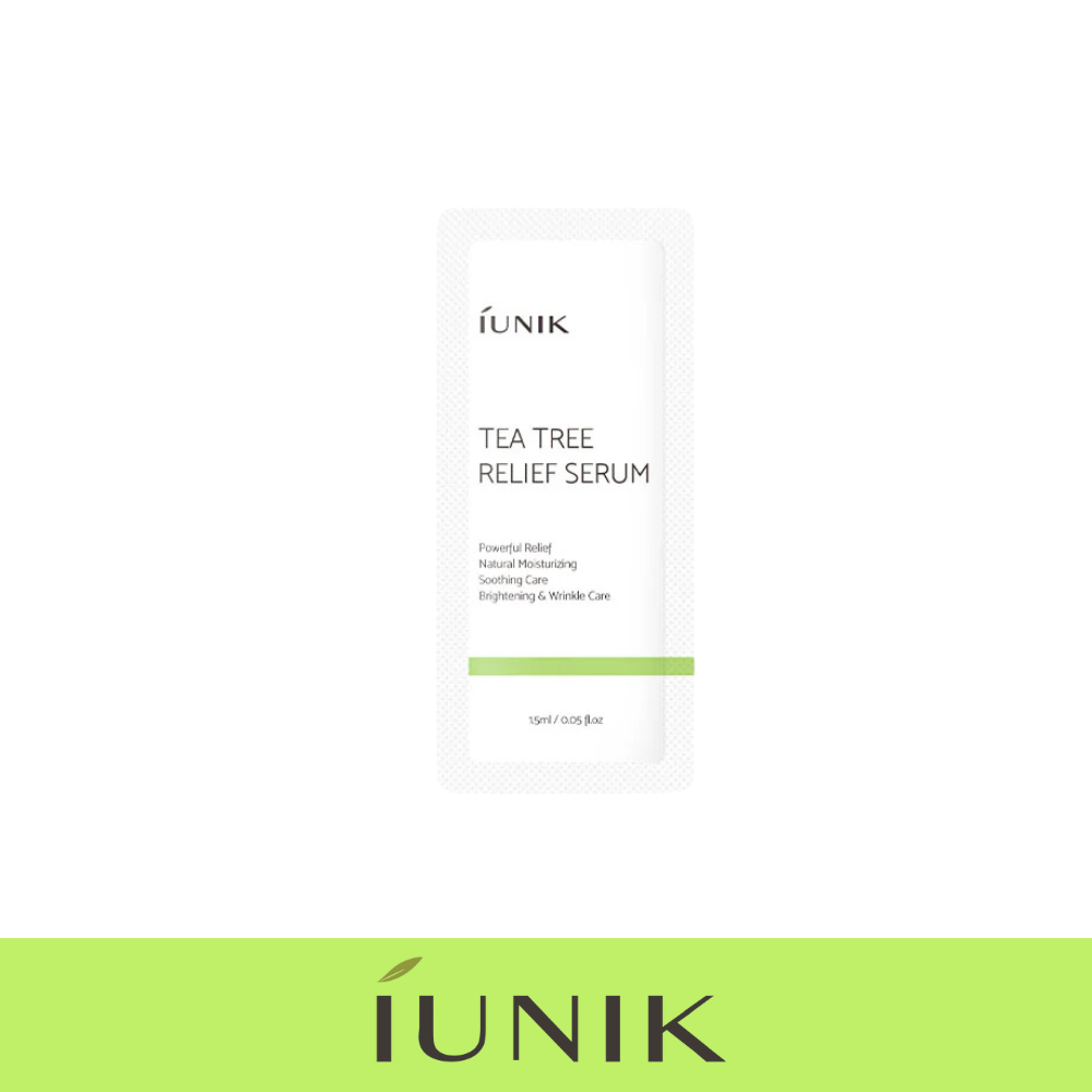 IUNIK Tea Tree Relief Serum Sample 1.5ml